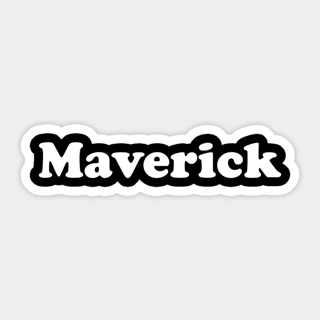 Maverick Sticker by ProjectX23Red